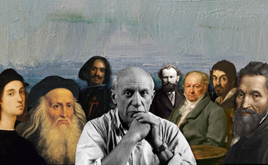 La historia de la pintura a través de sus genios
