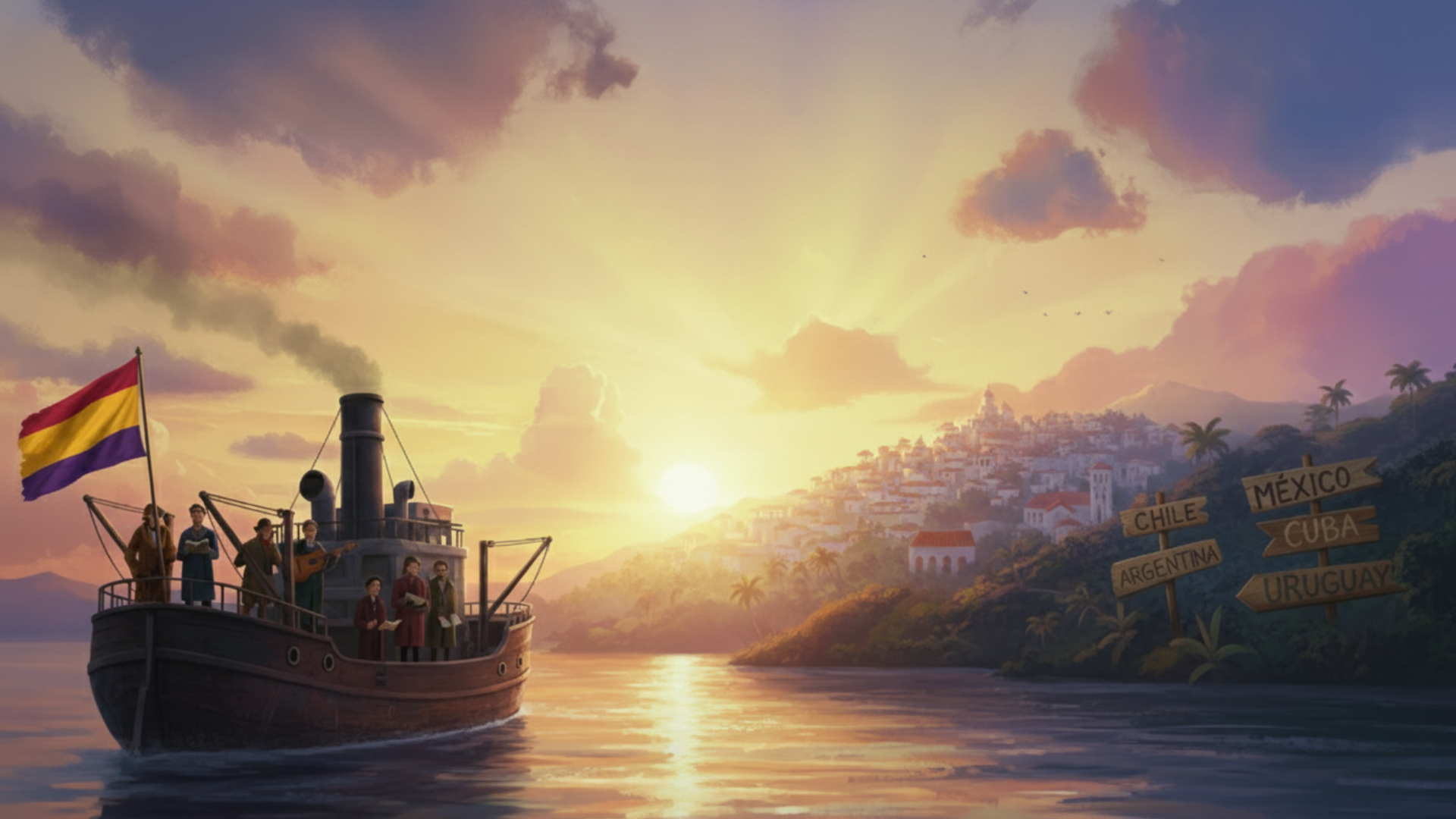 Memoria del exilio, poesía transatlántica